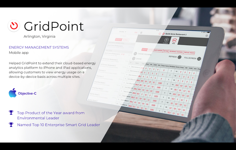 GRIDPOINT: IOS AND ANDROID APPS FOR ENERGY MANAGEMENT